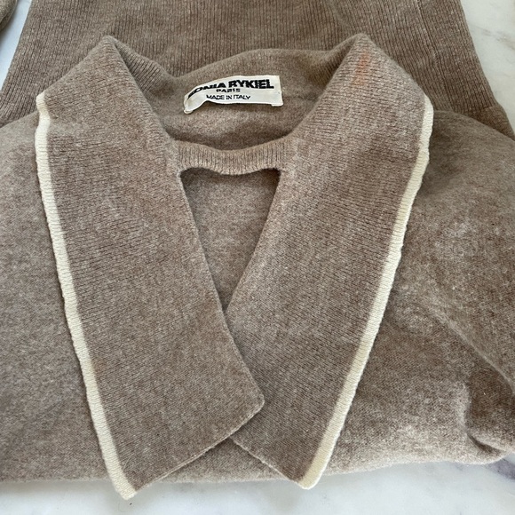 Sonia Rykiel Wool Knit Sweater - Picture 4 of 4